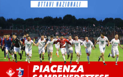 Il Piacenza trova la Sambenedettese nel prossimo turno dei Playoff