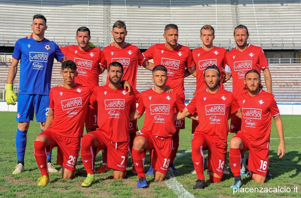 Il Piacenza supera la Viterbese nel primo turno di Coppa Italia TIMCup