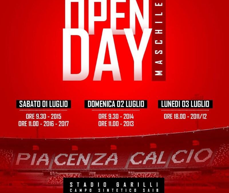 Open Day al Garilli
