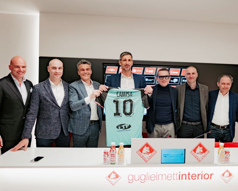 Presentazione del nuovo socio del Piacenza Cristian Camisa